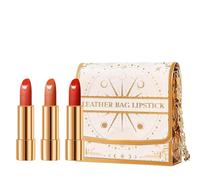 Ensemble De Rouge À Lèvres Mat - 3 Rouges À Lèvres Nus, Rouge À Lèvrs Antiadhésif Longue Durée, Maquillage De Beauté Pour Femme, Bâton À Lèvre À Usage Quotidien, Ensemble Cosmétique Adapté Aux Voyag