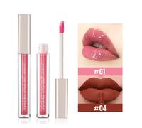 Ensemble De Rouge À Lèvres Mat, 6 Pièces, Mode, Hydratant Naturel, Étanche, Velours, Boîte De Rouge À Lèvres Liquide, Maquillage, Cadeaux Pour Femmes Et Filles
