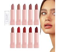 Ensemble de rouges à lèvres longue durée | Ensemble de 10 brillants à lèvres en velou résistants à l'eau - Fournitures de soins des lèvres pour les rendez-vous, les réunions, les voyages, les Soydan