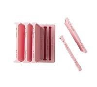 Ensemble De Rouleaux De Bandes D'argile - Outil D'épaisseur De Précision De 5 Tailles, Kit De Guide De Modélisation, Accessoire De Fabrication De Bijoux, Outil De Roulement Réglable | Décoration DIY E