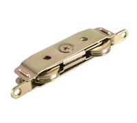 Ensemble de rouleaux de porte de terrasse coulissante, tandems réglables, rouleaux de rechange robustes pour porte de terrasse