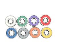 Ensemble de roulements de skate quotidiens, roulements de roue de skateboard en acier carbone de 8 pièces de 8 mm pour les tâches d ' entretien des roues et d ' entretien de la planche en acier
