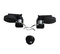 Ensemble de roulettes de rechange pour RoboVac 11S 12 15C 15T 25C 30 30C 35C pour G10, roues latérales gauche et droite et roulettes avant pivotantes