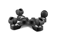 Ensemble de roulettes for purificateur d'air, Compatible avec le purificateur d'air 2s 3 3H 4 4Pro MAX Pro H 4Lite F1, pièces de purificateur d'air(2 2s 3 3H)