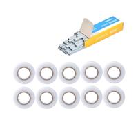 Ensemble De Rubans Et Broches D'agrafes Pour Branches En Acier Inoxydable Pour L'horticulture Le Jardinage La Vigne Tomate Machine Outil Fixation Jardinage