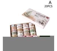 Ensemble De Rubans Washi Pour Boîte-Cadeau, 1 Pièce/Paquet, Papeterie De Décoration, Adhésif De Masquage, Scrapbooking, Fournitures Scolaires, Autocollant Pour Journal Intime T V8l1