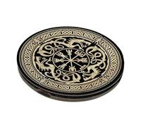 Ensemble de runes - Outils de divination rituelle | Runes en bois avec boîte magnétique | Ensemble de méditation oracle portable | Pratiques spirituelles de yoga | Pratiques spirituelles Kit D