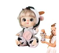 Ensemble De s FashionFlex - Habillée Innovante avec des Articulations Mobiles | De Style De Figurine d'action pour Les Filles pour, Tiptifit Changement Jouet pour Le Jeu De