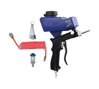 Ensemble de sablage portable réglable 90 psi petite machine de pulvérisation de peinture portable pour la maison et la voiture