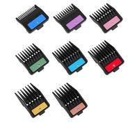 Ensemble De Sabots De Tondeuse, Compatible Avec La Plupart Des Tondeuses Wahl, Avec Support, Peignes Et Guides De Coupe Professionnels.(8pcs)