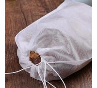 Ensemble de sachets filtrants pour thé, Sachets de thé vides avec ficelle et joint guérison, 5x7 cm-10x15 cm, paquet 100-400 pièces(6x8cm,400 Pcs)