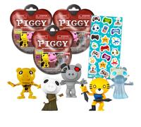 Ensemble de sacs à aveugles pour enfants - Lot de 3 sacs de la série 2, mini figurines, autocollants | Ensemble de figurines mystères Roblox pour garçons et filles