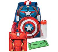 Ensemble de sacs à dos 4 pièces Marvel Bleu Garçons