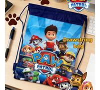 Ensemble de sacs à dos à cordon - Rubble, Chase, Rocky, Zuma, Skye, Everest, Tracker, Tuck, Ella, Rex, WildCat, Liberty. Sac de sport en nylon convenant pour les voyages, le yoga, la gym, le camping, 