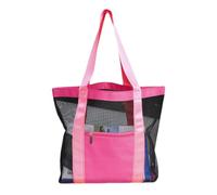 Ensemble de sacs à provisions en maille - 220 g léger et grand sac de voyage | Ensemble de sacs de transport résistants au sable faciles à utiliser - Sac de transport en maille, ensemble de sacs à