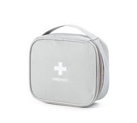 Ensemble de sacs médicaux étanches pour intérieur et extérieur, voyage, camping avec plusieurs compartiments, résistant aux chocs, sac à outils médicaux, pour la maison, la voiture médicale, gris, S