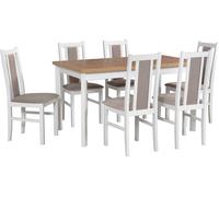 Ensemble de salle à manger 6x "Bos 14" chaises + "Modena 1 P" table