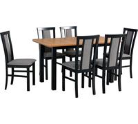 Ensemble de salle à manger 6x "Milano 7" chaises + "Wenus 2 S" table