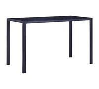 Ensemble de salle à manger 7 pièces Bordeaux - Salon de salle à manger en PVC de qualité supérieure (95 % PVC, 5 % coton) - Durable et facile d'entretien - Parfait pour les familles et la vie