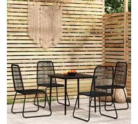 5-delige Tuinset zwart3099096