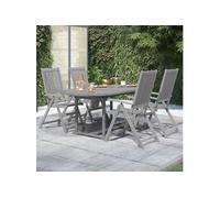 Vidaxl Ensemble De Salle À Manger De Jardin 5 Pcs Bois D'acacia Massif