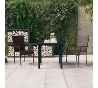 Ensemble de Salle à Manger de Jardin Mobilier à Dîner Multi-modèle vidaXL