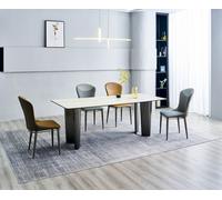 Ensemble de salle à manger élégant table de salle à manger design 6x chaises 7pcs. luxe ensemble