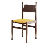 Ensemble de salle à manger en bois massif - Siège et dossier rembourrés - Table de cuisine élégante pour la maison, le bureau et la salle d'eau - Finition élégante