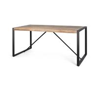 Ensemble de salle à manger en bois recyclé fabriqué à la main avec table pliante réglable pour une utilisation rustique dans la cuisine et le bureau