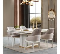 Ensemble de salle à manger Ensemble de table et de chaises Coin repas 5pcs