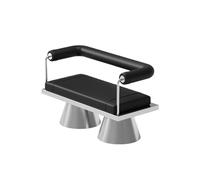 Ensemble De Salle À Manger Industriel en Acier Inoxydable, Canapé Incurvé Moderne avec Chaises en Cuir for Café, Guéridon en Métal Élégant for Bar, Salon Et Décoration De Bistro(B)