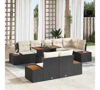 Ensemble de salle à manger pour jardin avec coussin 9 pcs à à patio vidaXL vidaX