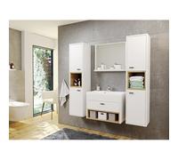 Ensemble de salle de bain - Ensemble de salle de bain Providence J101 226845 - Blanc - 133x35cm