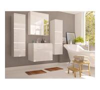 Ensemble de salle de bain - Ensemble de salle de bain Tucson 105 100492 - Mobilier1.fr - Blanc - Blanc brillant - White