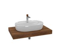 Ensemble de salle de bain SAT avec plaque sous lavabo Dolce 80x8x50 cm chêne charleston KSETDO3