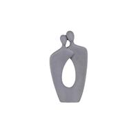 Ensemble de salle de bain - Sculpture d'amour romantique - Art abstrait - Décoration d'intérieur avec poterie - Décoration vintage (#3-1)