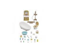 Ensemble de Salle de Bain Sylvanian Families - Jeu Créatif et Amusant