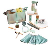 Ensemble de salon de beauté - Ensemble de coiffure pour - Ensemble de coupe de cheveux pour styliste | Kit de jouets de coiffure avec sèche-cheveux, fer à friser, jouets de coiffeur légers et