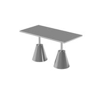 Ensemble De Salon Industriel Moderne for Cafés Et Bars, Chaise D'appoint en Acier Inoxydable Brossé Et Canapé Modulaire avec Table D'appoint Métallique, Meubles De Bistro Minimalistes(E)