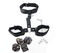 Ensemble de sangles de yoga multifonctionnelles en deux pièces pour soutenir les mains, étirement des muscles des mains, accessoire pour studio de yoga