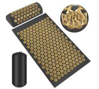 Ensemble de santé pour acupression - Tapis d'acupression et oreiller de qualité supérieure pour une détente naturelle et un soulagement de la douleur