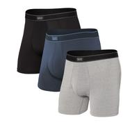 Ensemble de Saxx Daytripper Boxer Fly 3Pk Black/Grey/Navy pour hommes M