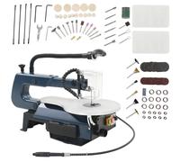 Ensemble de Scie à Chantourner 108 pcs Electrique Travaux de Coupe vidaXL