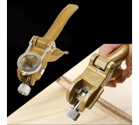 Ensemble de scie à dents de scie avec loupe pour le travail du bois en alliage haute dureté réglable pour lames de 3 à 10 mm