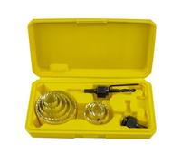 Ensemble De Scie À Trous 19 À 64 Mm Avec Case Et Perceuse Pour Des Coupes Précises En Bois Et Panneau Panneau PVC Plastique Plastique