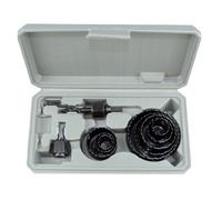 Ensemble De Scie À Trous 19 À 64 Mm Avec Case Et Perceuse Pour Des Coupes Précises En Bois Et Panneau Panneau PVC Plastique Plastique