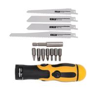 Ensemble de scies à main alternatives, accessoires pliables pour outils électriques manuels pour la coupe du bois (D)
