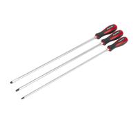 Ensemble De Screwdrivers Sealey 3 Pièces Hammer-Thru 450Mm AK4935