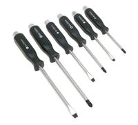 Ensemble De Screwdrivers Sealey 6Pc Hammer-Thru S0535