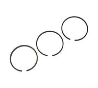 Ensemble de segments de piston et de piston pour compresseur d'air et pompe à air, avec construction en métal pour et résistance à l'oxydation dans plusieurs diamètres de cylindre (65 pistons 65